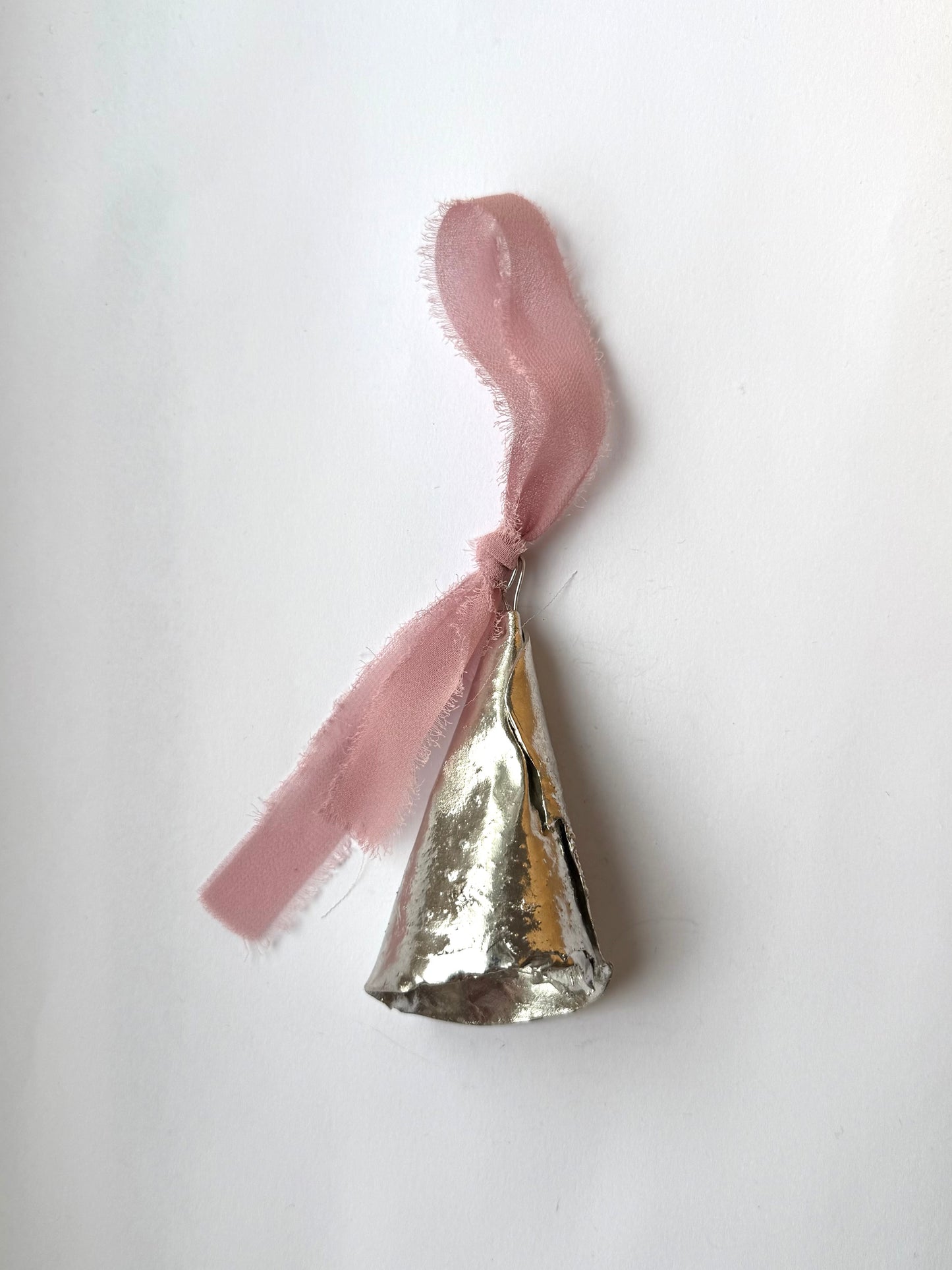 Tin bell ornament - Large