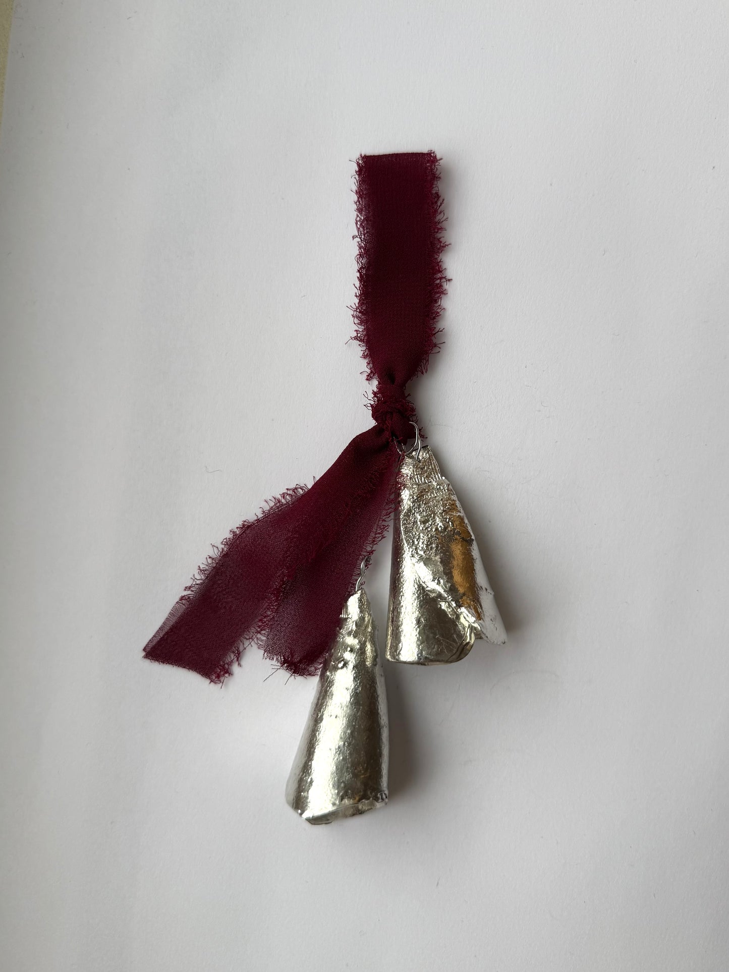 Tin bell ornament - Double bell